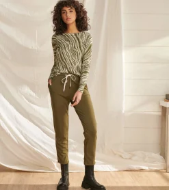 Discount Adrien Jogger - Loden Green Melange Women Bottoms