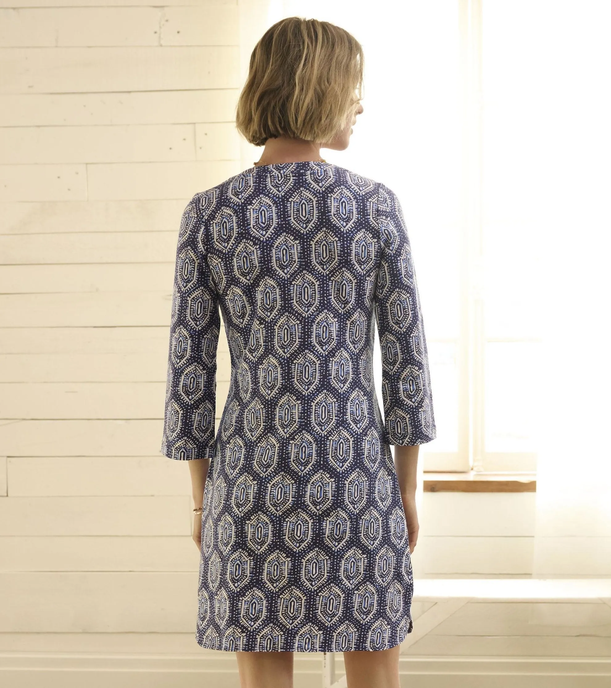 Ashley Dress - Geo Batik Women Dresses