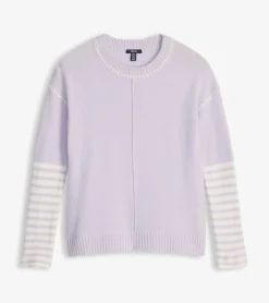 Discount Avery Sweater - Lilac Stripes Women Sweaters