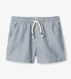 Discount Baby & Toddler Boys Chambray Pull On Shorts Bottoms