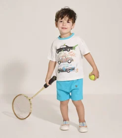 Sale Baby & Toddler Boys Crazy Cars Slouchy Tee Tops