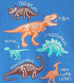 Baby & Toddler Boys Dinosaur Bones Long Sleeve T-Shirt Tops