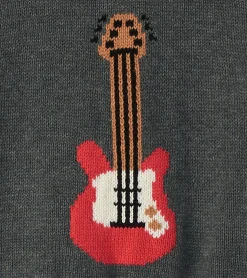 Sale Baby & Toddler Boys Guitar Crew Neck Knit Sweater Sweaters