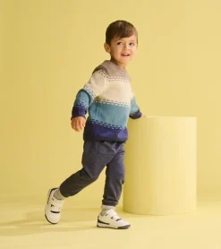 Discount Baby & Toddler Boys Navy Kangaroo Pocket Joggers Bottoms