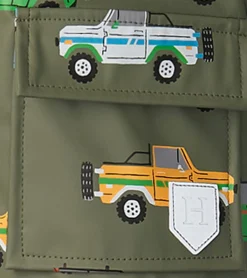 New Baby & Toddler Boys Off-Roading Button-Up Rain Jacket Rainwear|Rainwear
