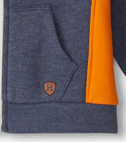Discount Baby & Toddler Boys Oriole Stripe Zip-Up Hoodie Sweaters