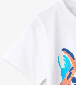 Clearance Baby & Toddler Boys Painted Tiger Graphic Tee Tops