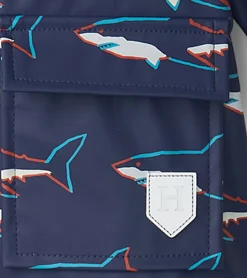 Discount Baby & Toddler Boys Sharks Button-Up Rain Jacket Rainwear|Rainwear