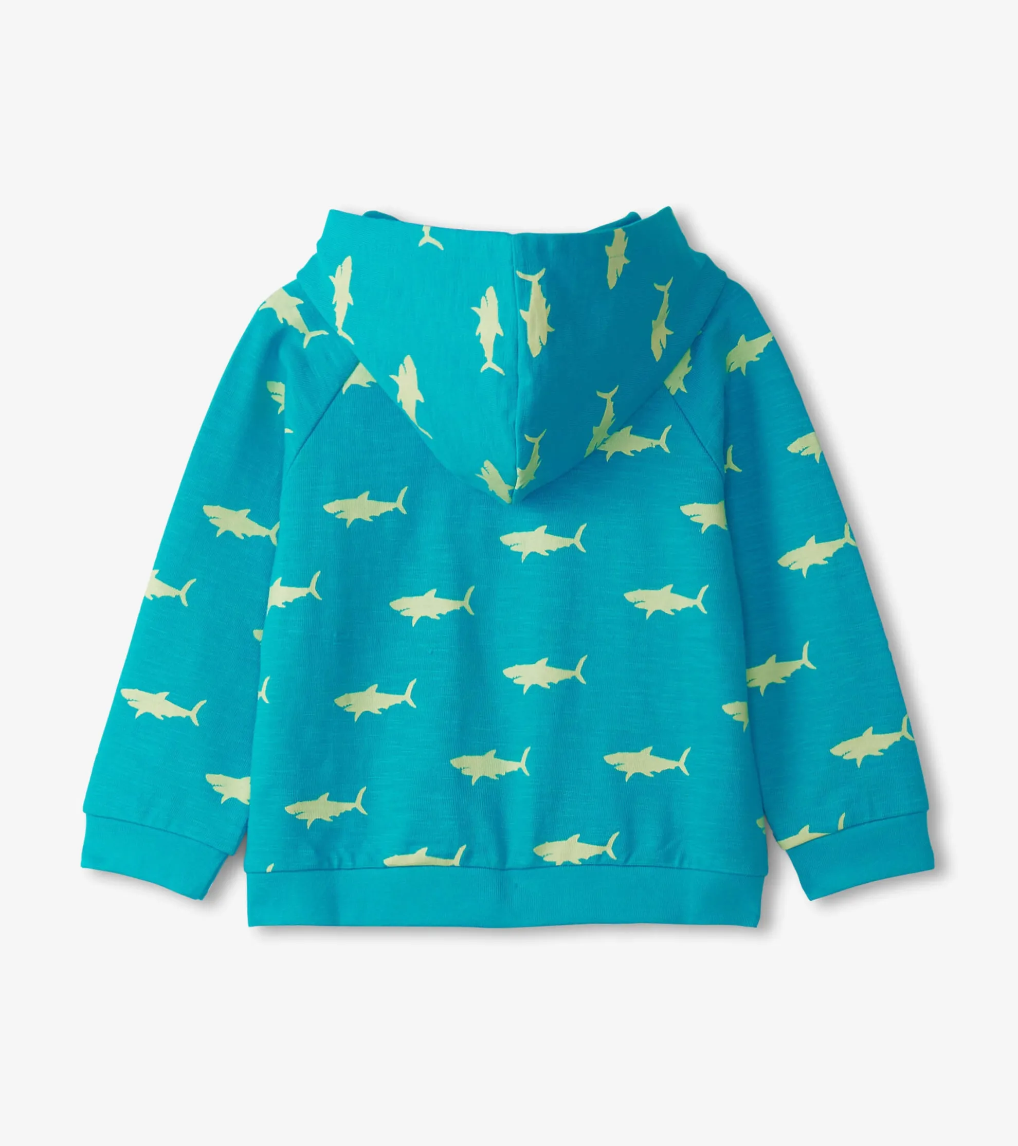 Discount Baby & Toddler Boys Shark Silhouette Glow Zip-Up Hoodie Sweaters
