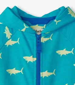Discount Baby & Toddler Boys Shark Silhouette Glow Zip-Up Hoodie Sweaters