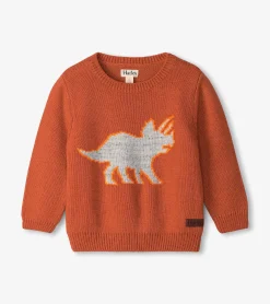 Outlet Baby & Toddler Boys Triceratops Crew Neck Knit Sweater Sweaters