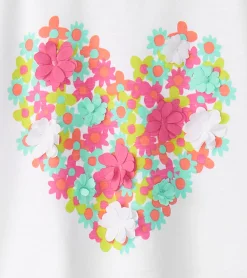 New Baby & Toddler Girls Chiffon Heart Snap Button Shirt Tops