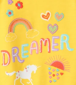 Baby & Toddler Girls Dreamer Snap Button Shirt Tops