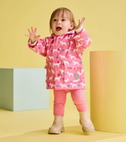 Online Baby & Toddler Girls French Bulldogs Button-Up Rain Jacket Rainwear|Rainwear