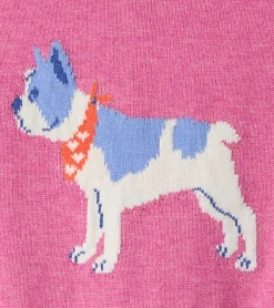 Clearance Baby & Toddler Girls French Bulldogs Sweater Sweaters