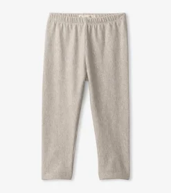 Hot Baby & Toddler Girls Grey Cozy Leggings Bottoms