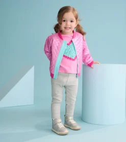 Hot Baby & Toddler Girls Grey Cozy Leggings Bottoms