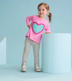 Hot Baby & Toddler Girls Grey Cozy Leggings Bottoms