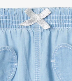 Online Baby & Toddler Girls Pink Ruffle Shorts Bottoms