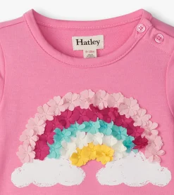 Clearance Baby & Toddler Girls Rainbow Cloud Flounce Skirt Dress Dresses