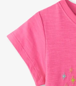 Baby & Toddler Girls Rainbow Unicorn Graphic Tee Tops