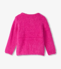 New Baby & Toddler Girls Star Furry Sweater Sweaters