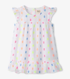 Hot Baby & Toddler Girls Summer Dots Flounce Dress Dresses