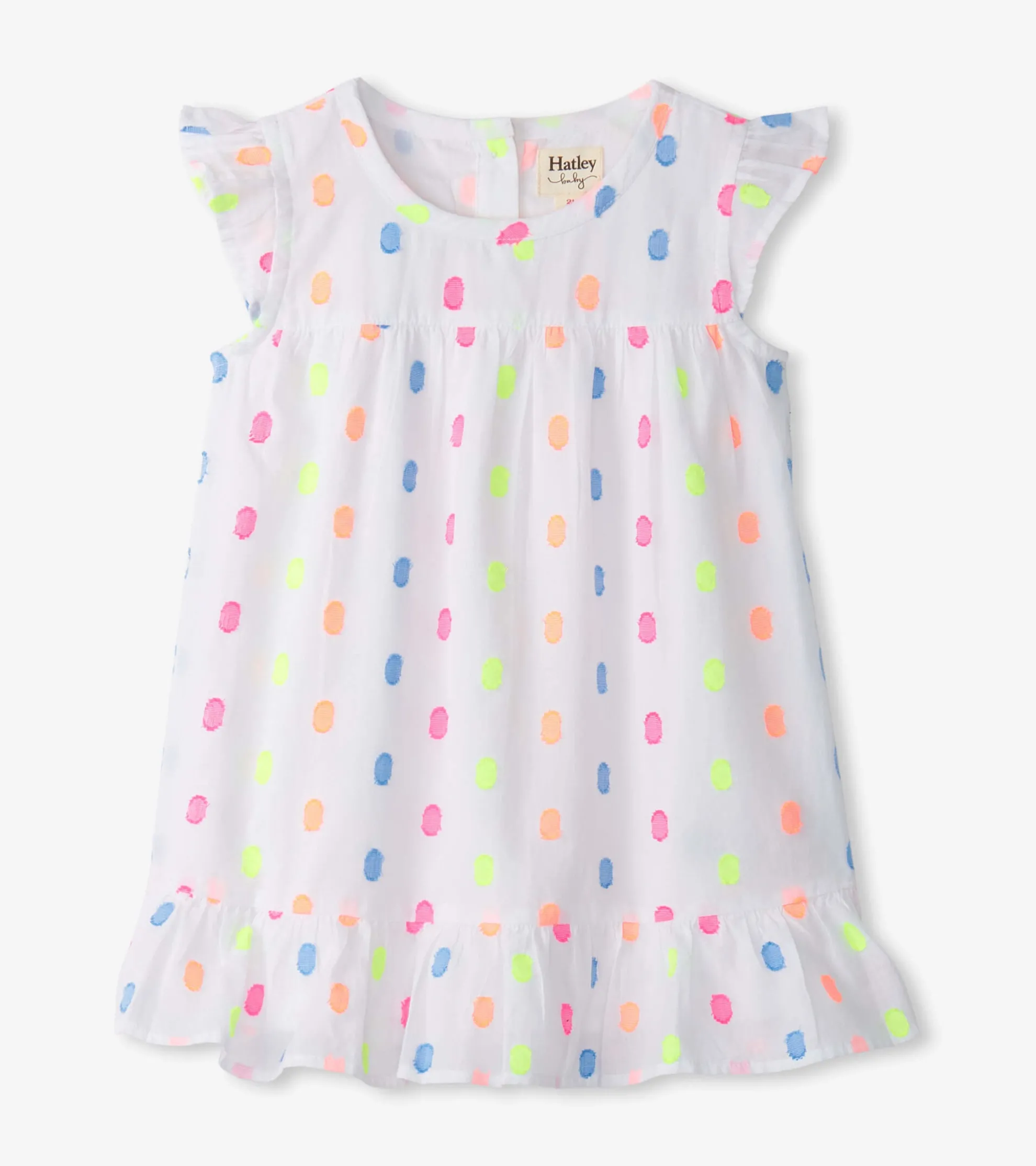 Hot Baby & Toddler Girls Summer Dots Flounce Dress Dresses