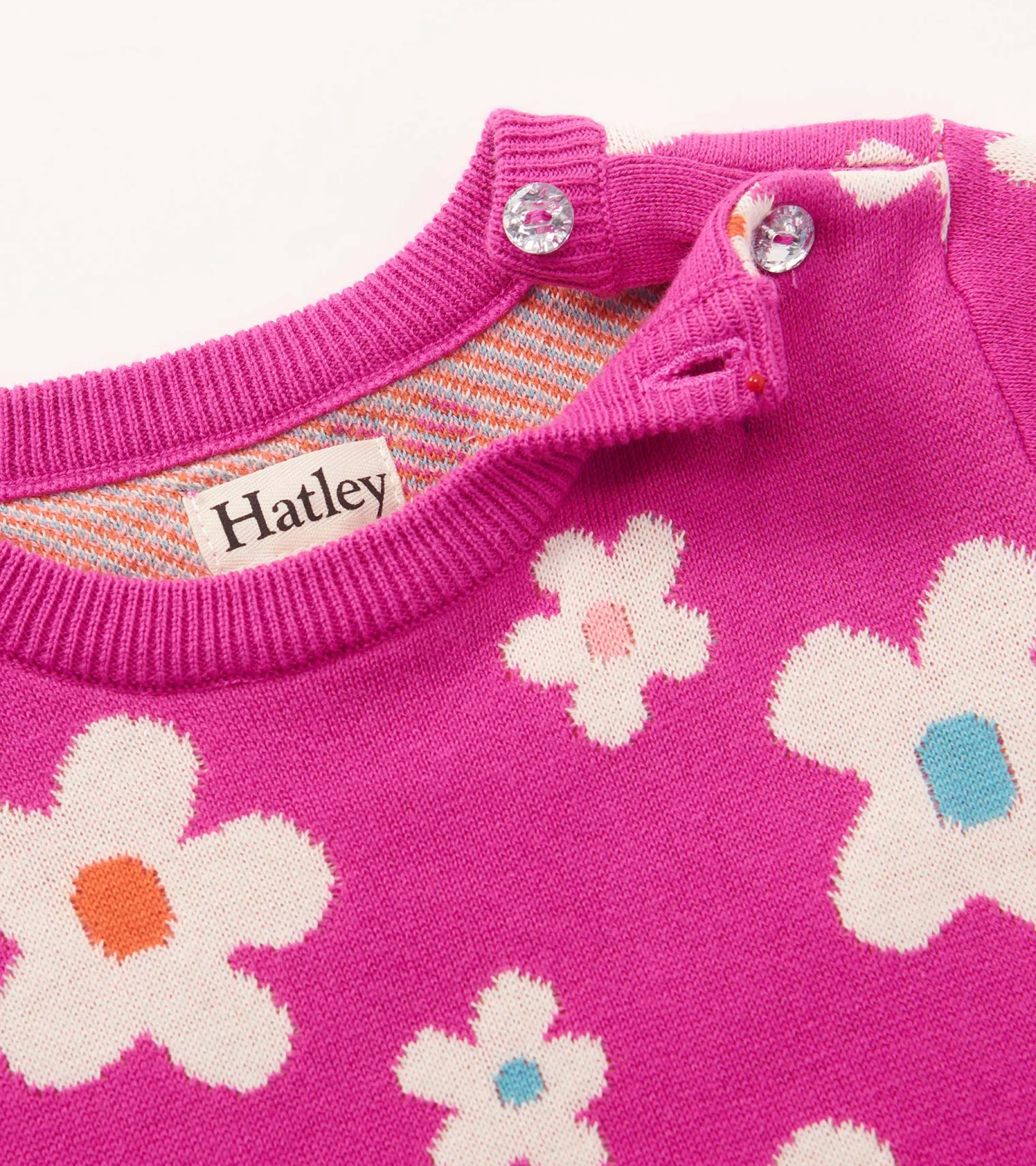 Outlet Baby & Toddler Girls White Flowers Sweater Dress Dresses