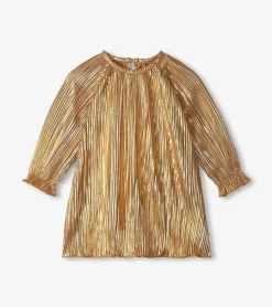 Sale Baby & Toddler Gold Metallic Special Dress Dresses