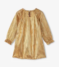 Sale Baby & Toddler Gold Metallic Special Dress Dresses