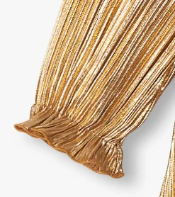 Sale Baby & Toddler Gold Metallic Special Dress Dresses