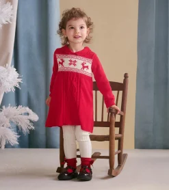 Clearance Baby & Toddler Holiday Cable Knit Sweater Dress Dresses