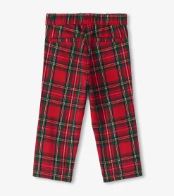 Best Baby & Toddler Red Plaid Straight Leg Pants Bottoms