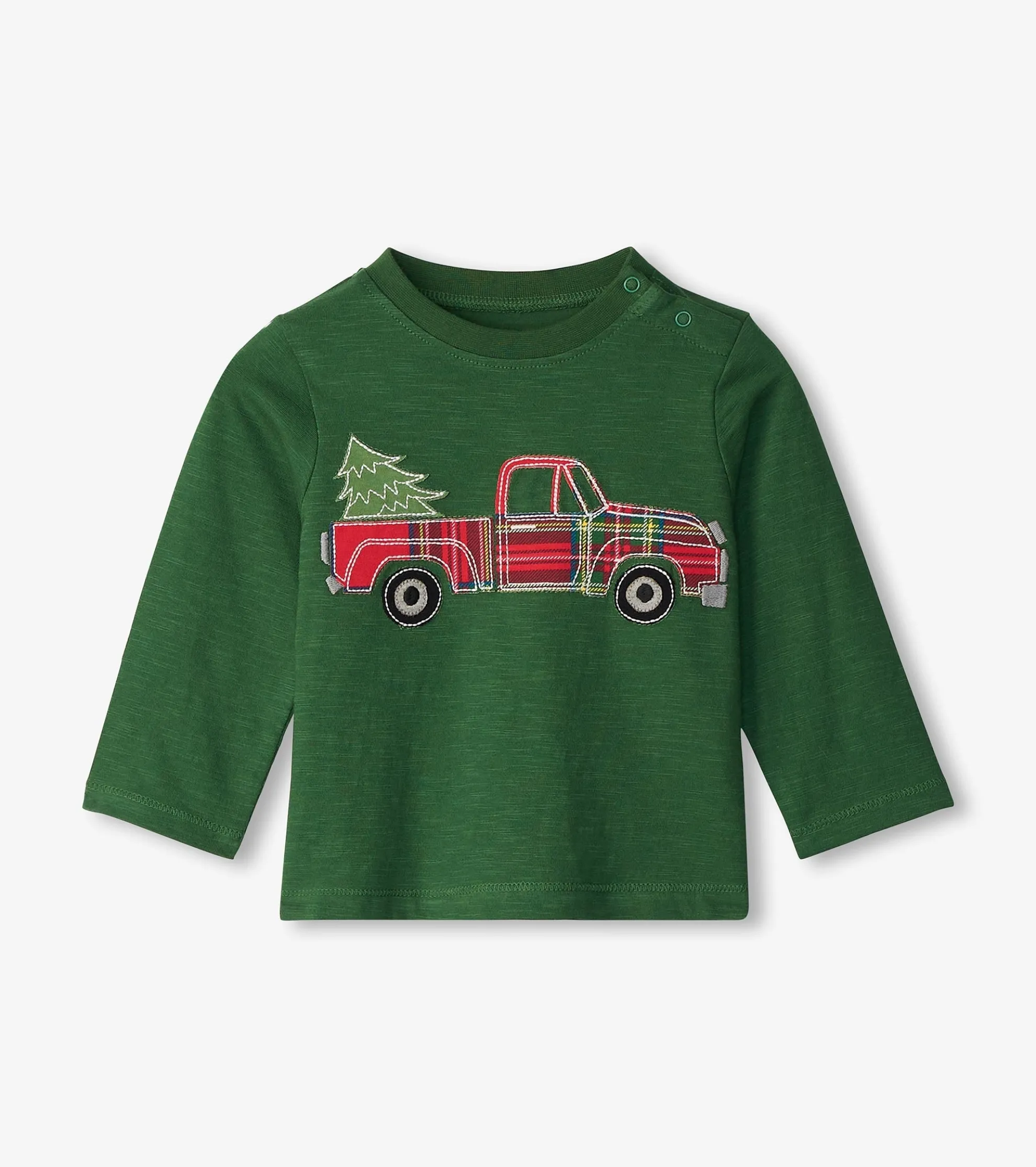 Online Baby & Toddler Red Plaid Long Sleeve T-Shirt Tops