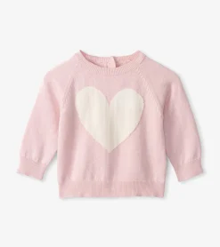 New Baby Big Heart Pullover Sweater Sweaters