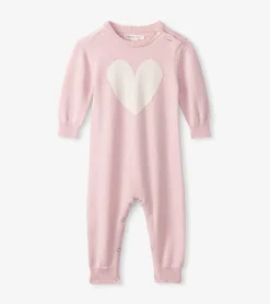 Online Baby Big Heart Sweater Onesie Sweaters|Rompers