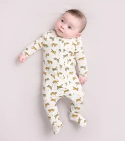 Hot Baby Boys Celestial Tigers Bamboo Sleeper Sleepwear|Sleepwear