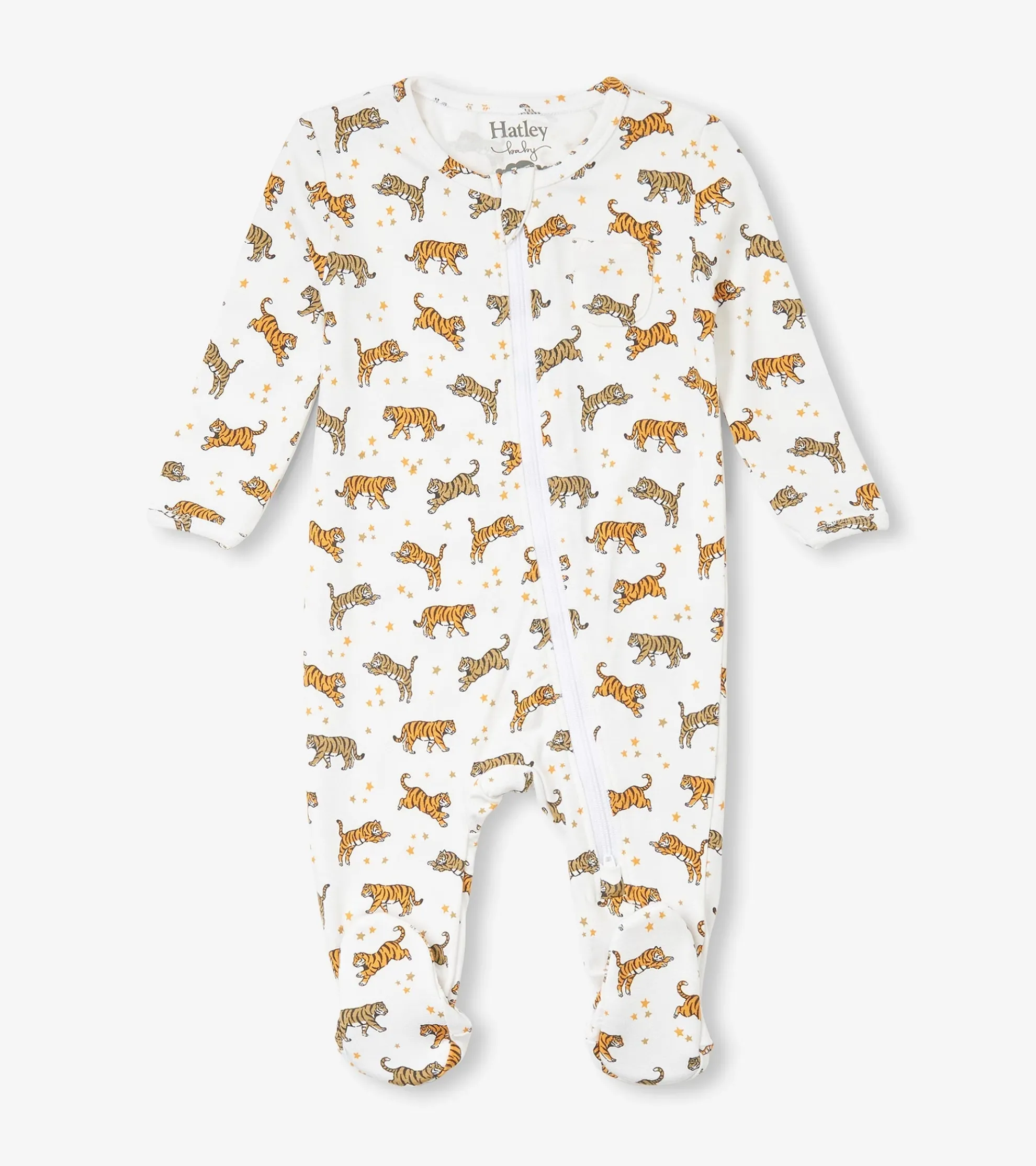 Hot Baby Boys Celestial Tigers Bamboo Sleeper Sleepwear|Sleepwear