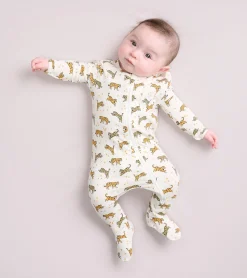 Hot Baby Boys Celestial Tigers Bamboo Sleeper Sleepwear|Sleepwear