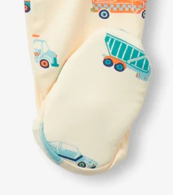 Outlet Baby Boys Dinky Cars Footed Sleeper Sleepwear|Sleepwear