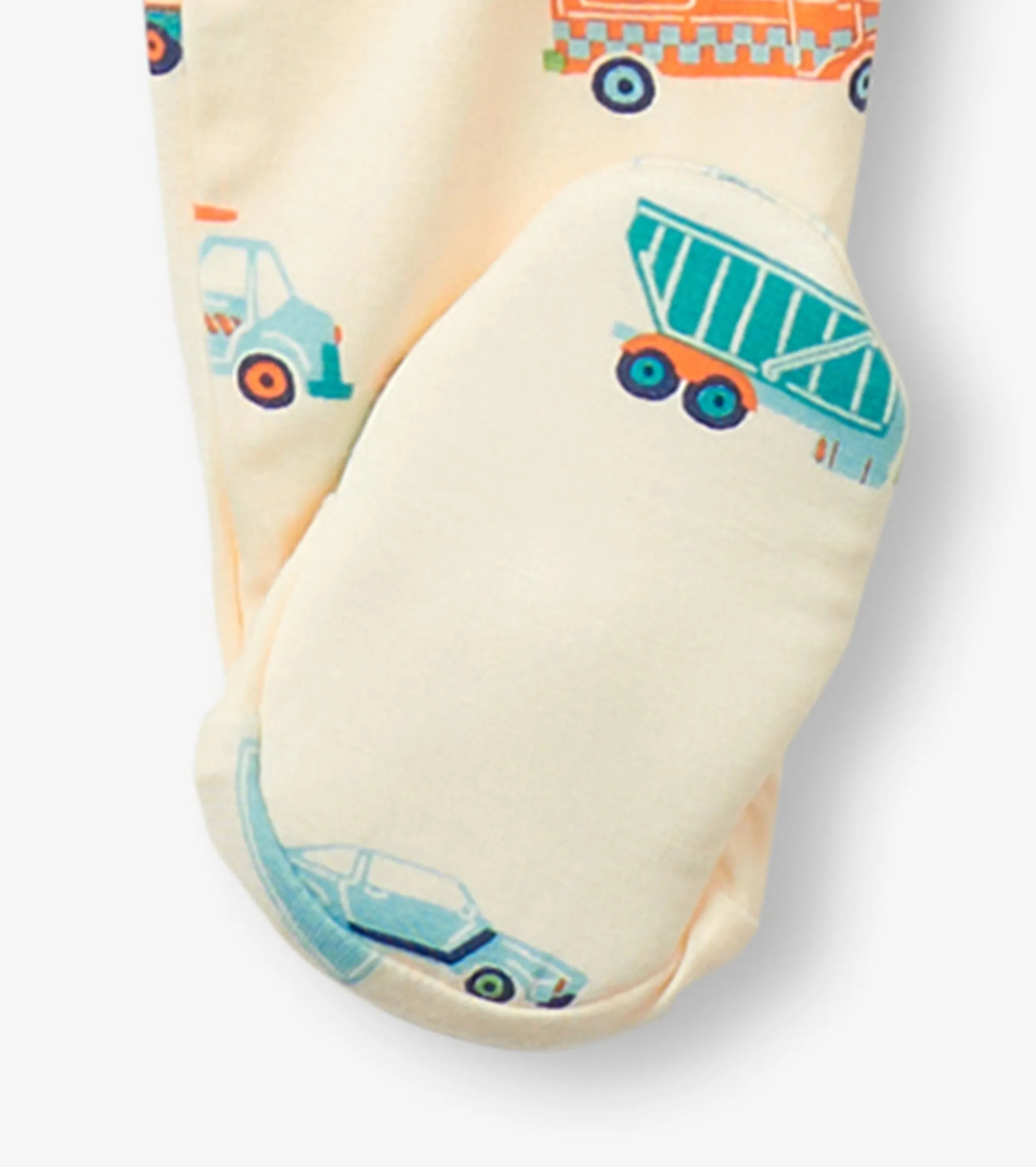 Outlet Baby Boys Dinky Cars Footed Sleeper Sleepwear|Sleepwear