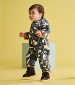 Best Baby Boys Dino Fossils Fleece Suit Sweaters|Outerwear