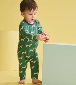 Best Baby Boys French Bulldogs Long Sleeve Romper Rompers