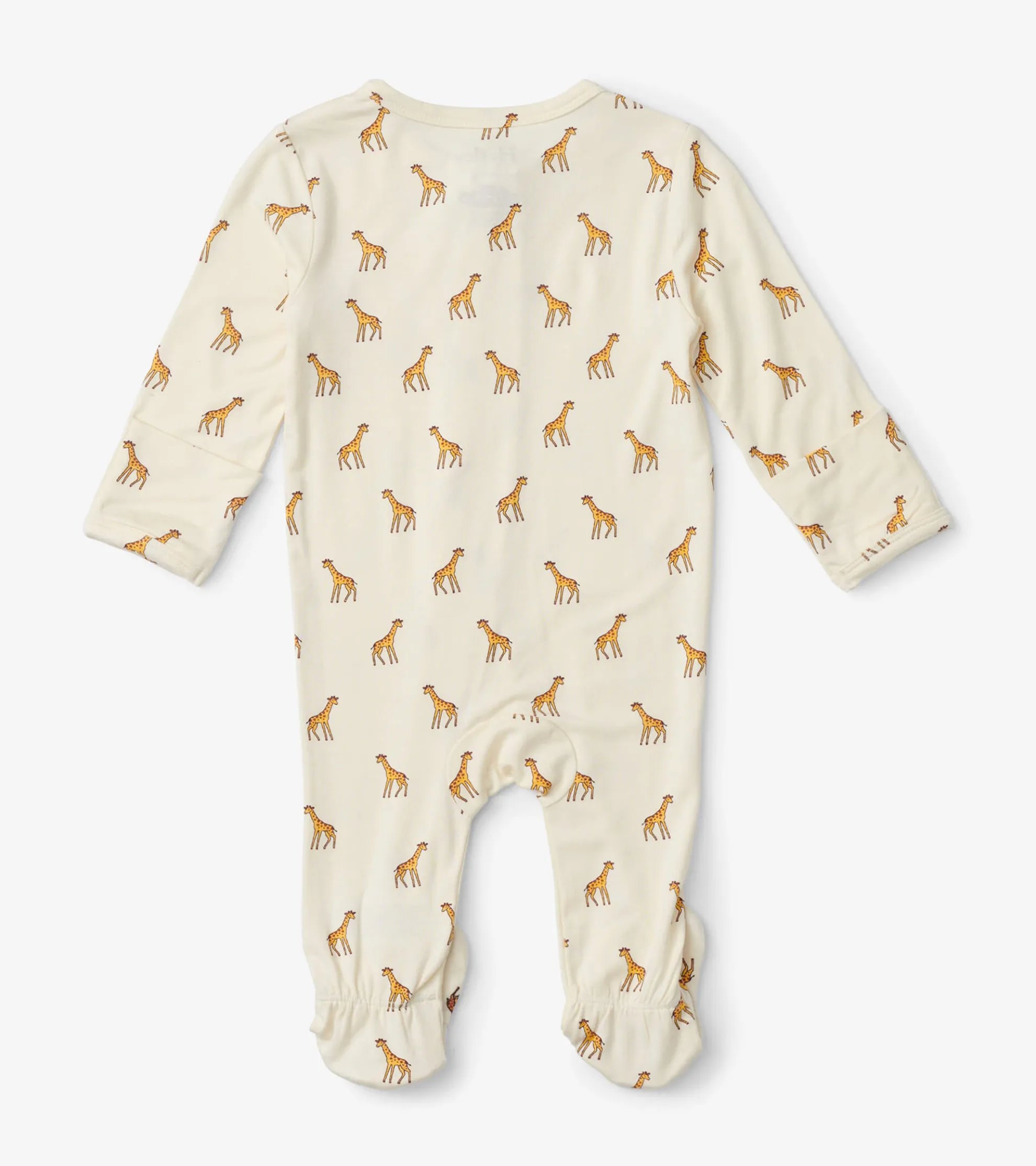 Clearance Baby Boys Little Giraffes Footed Sleeper Sleepwear|Sleepwear
