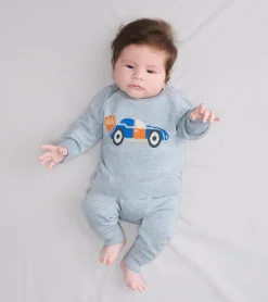Clearance Baby Boys Little Racecar Pullover Sweater & Pants Sweaters