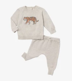 Best Baby Boys Little Tiger Pullover Sweater & Pants Sweaters