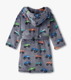 Baby Boys Monster Trucks Fleece Robe BOY Sleepwear|Sleepwear
