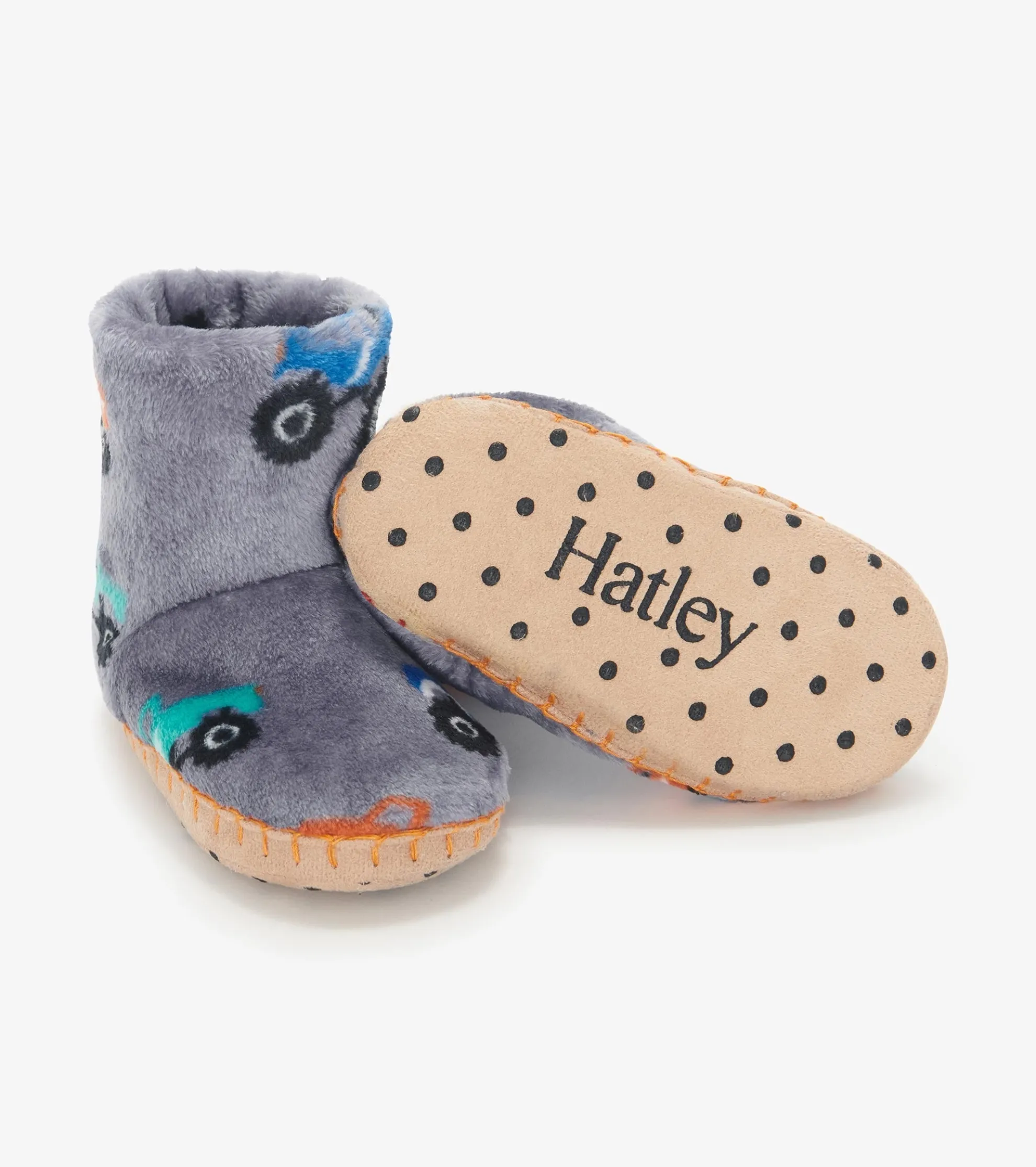 Online Baby Boys Monster Trucks Fleece Slippers BOY Sleepwear|Sleepwear