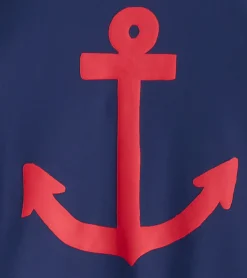 New Baby Boys Nautical Anchor One-Piece Rashguard Swimwear|Swimwear